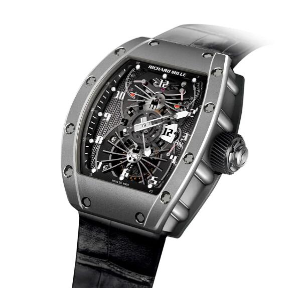 RICHARD MILLE RM 022 Manual Winding Tourbillon Aerodyne Dual Time Zone Replica Watch